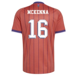 Maglia Calcio Scozia Mckenna #16 Mondiali 2026 Trasferta Uomo