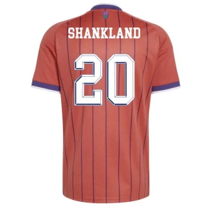 Maglia Calcio Scozia Shankland #20 Mondiali 2026 Trasferta Uomo
