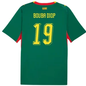 Maglia Calcio Senegal Bouba Diop #19 Mondiali 2026 Trasferta Uomo