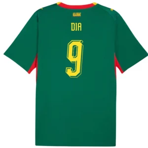 Maglia Calcio Senegal Dia #9 Mondiali 2026 Trasferta Uomo