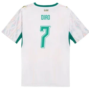 Maglia Calcio Senegal Diao #7 Mondiali 2026 Prima Uomo