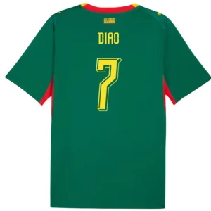 Maglia Calcio Senegal Diao #7 Mondiali 2026 Trasferta Uomo