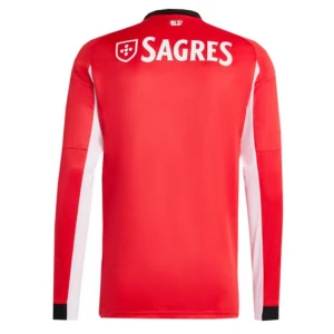 Maglia Calcio SL Benfica 2025-26 Prima Uomo Manica Lunga