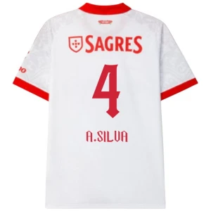 Maglia Calcio SL Benfica 2026-27 A. Silva #4 Trasferta Uomo