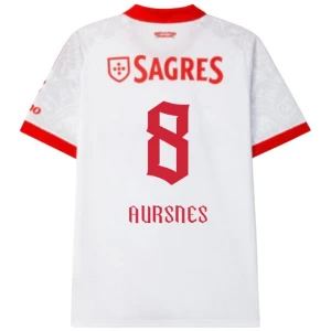 Maglia Calcio SL Benfica 2026-27 Aursnes #8 Trasferta Uomo