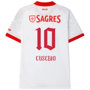 Maglia Calcio SL Benfica 2026-27 Eusebio #10 Trasferta Uomo