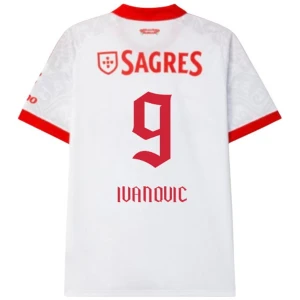 Maglia Calcio SL Benfica 2026-27 Ivanovic #9 Trasferta Uomo
