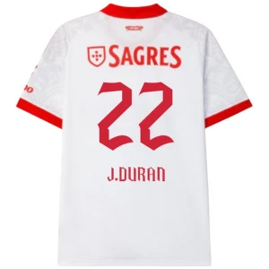Maglia Calcio SL Benfica 2026-27 J. Duran #22 Trasferta Uomo