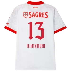 Maglia Calcio SL Benfica 2026-27 Kaminski #13 Trasferta Uomo