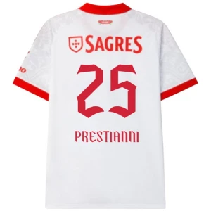 Maglia Calcio SL Benfica 2026-27 Prestianni #25 Trasferta Uomo