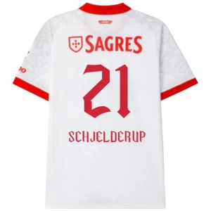 Maglia Calcio SL Benfica 2026-27 Schjelderup #21 Trasferta Uomo