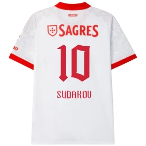 Maglia Calcio SL Benfica 2026-27 Sudakov #10 Trasferta Uomo