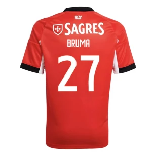 Maglia Calcio SL Benfica Bruma #27 2025-26 Prima Uomo