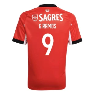 Maglia Calcio SL Benfica G. Ramos #9 2025-26 Prima Uomo