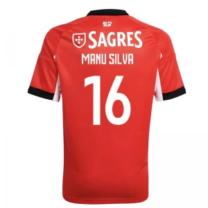 Maglia Calcio SL Benfica Manu Silva #16 2025-26 Prima Uomo