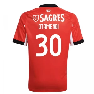 Maglia Calcio SL Benfica Otamendi #30 2025-26 Prima Uomo