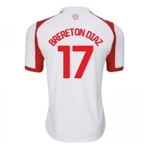 Maglia Calcio Southampton Brereton Diaz #17 2025-26 Prima Uomo