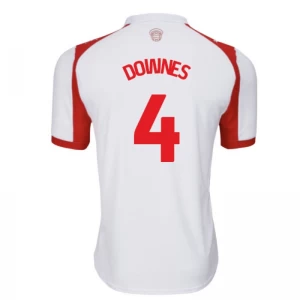 Maglia Calcio Southampton Downes #4 2025-26 Prima Uomo