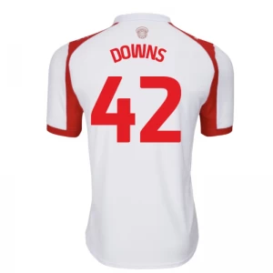 Maglia Calcio Southampton Downs #42 2025-26 Prima Uomo