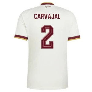Maglia Calcio Spagna Carvajal #2 Mondiali 2026 Trasferta Uomo