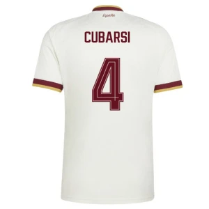 Maglia Calcio Spagna Cubarsi #4 Mondiali 2026 Trasferta Uomo