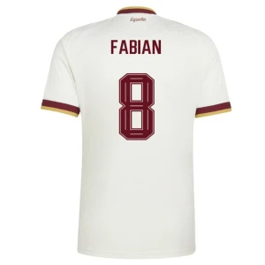 Maglia Calcio Spagna Fabian #8 Mondiali 2026 Trasferta Uomo