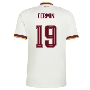 Maglia Calcio Spagna Fermin #19 Mondiali 2026 Trasferta Uomo