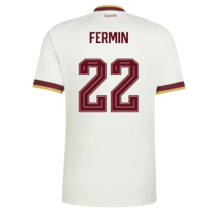 Maglia Calcio Spagna Fermin #22 Mondiali 2026 Trasferta Uomo