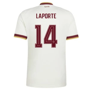 Maglia Calcio Spagna Laporte #14 Mondiali 2026 Trasferta Uomo