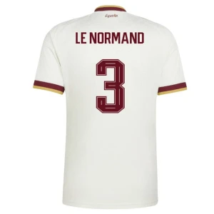 Maglia Calcio Spagna Le Normand #3 Mondiali 2026 Trasferta Uomo