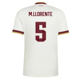 Maglia Calcio Spagna M. Marcos Llorente #5 Mondiali 2026 Trasferta Uomo