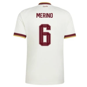 Maglia Calcio Spagna Merino #6 Mondiali 2026 Trasferta Uomo