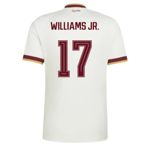 Maglia Calcio Spagna Nico Williams Jr. #17 Mondiali 2026 Trasferta Uomo
