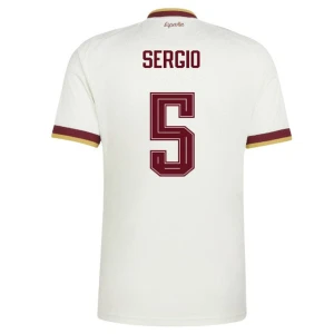 Maglia Calcio Spagna Sergio #5 Mondiali 2026 Trasferta Uomo