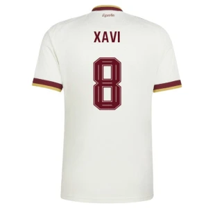 Maglia Calcio Spagna Xavi #8 Mondiali 2026 Trasferta Uomo