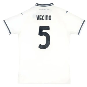 Maglia Calcio SS Lazio 2025-26 Vecino #5 Trasferta Uomo