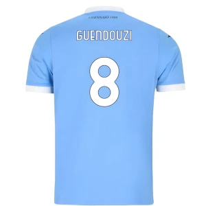 Maglia Calcio SS Lazio Guendouzi #8 2025-26 Prima Uomo