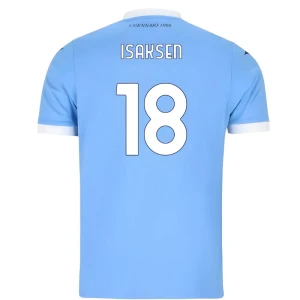 Maglia Calcio SS Lazio Isaksen #18 2025-26 Prima Uomo