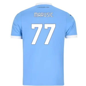Maglia Calcio SS Lazio Marusic #77 2025-26 Prima Uomo