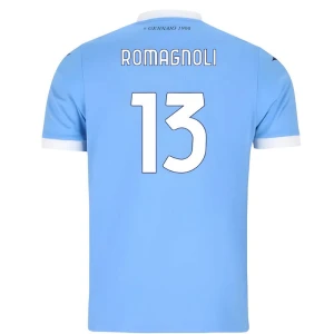Maglia Calcio SS Lazio Romagnoli #13 2025-26 Prima Uomo