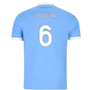 Maglia Calcio SS Lazio Rovella #6 2025-26 Prima Uomo