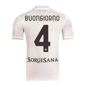 Maglia Calcio SSC Napoli 2025-26 Buongiorno #4 Trasferta Uomo