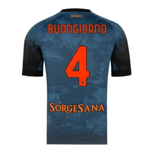 Maglia Calcio SSC Napoli Buongiorno 4 Halloween 2025-26 Prima Uomo
