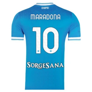 Maglia Calcio SSC Napoli Diego Maradona #10 2025-26 Prima Uomo