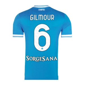 Maglia Calcio SSC Napoli Gilmour #6 2025-26 Prima Uomo