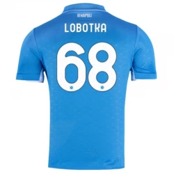 Maglia Calcio SSC Napoli Lobotka #68 2024-25 Prima Uomo