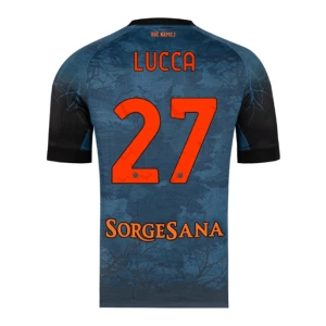 Maglia Calcio SSC Napoli Lucca 27 Halloween 2025-26 Prima Uomo