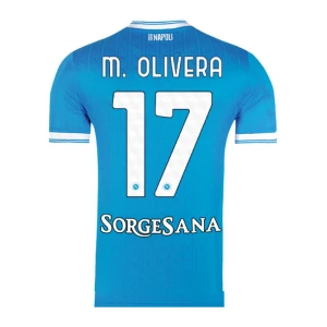 Maglia Calcio SSC Napoli M. Olivera #17 2025-26 Prima Uomo
