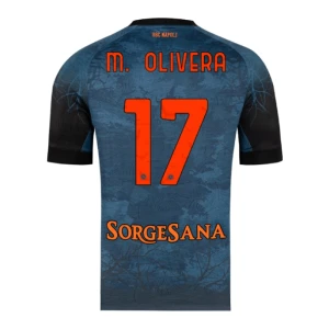 Maglia Calcio SSC Napoli M. Olivera 17 Halloween 2025-26 Prima Uomo