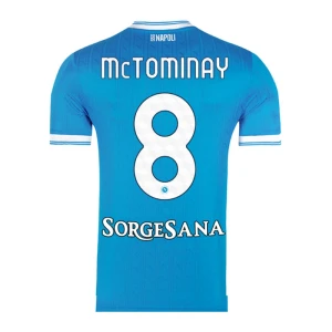 Maglia Calcio SSC Napoli Mctominay #8 2025-26 Prima Uomo